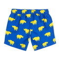 Boys Rhino Blue and Yellow Swim Shorts