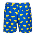 Rhino Blue and Yellow Swim Shorts
