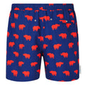 Rhino print men's swim shorts trunks swimwear