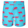 Blue tailored tiger men's swim shorts trunks swimwear 